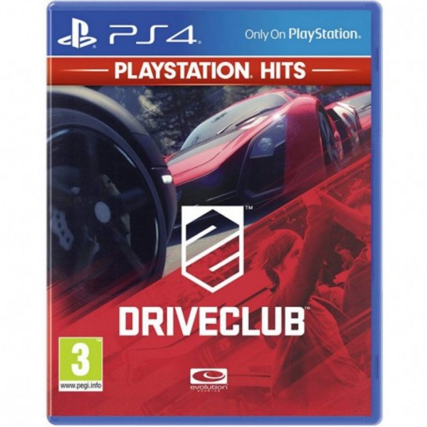 PS4 DRIVECLUB HITS
